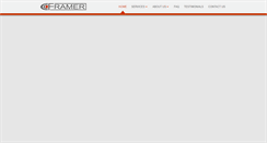 Desktop Screenshot of ccframer.com